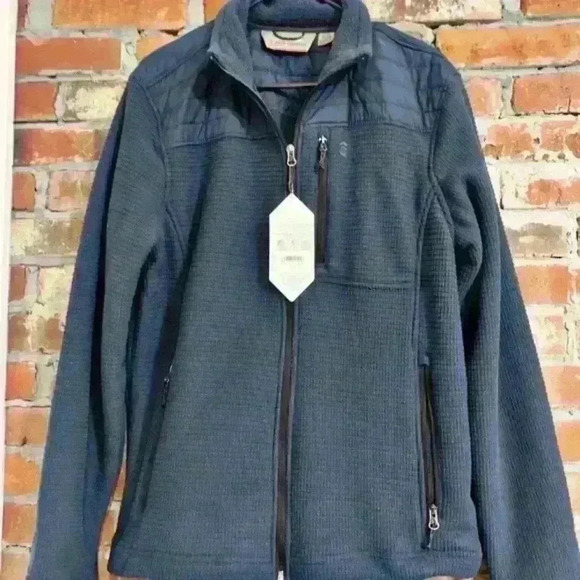 Free Country Men's Grid Fleece‎ Jacket Size S (34-36) - Picture 1 of 7
